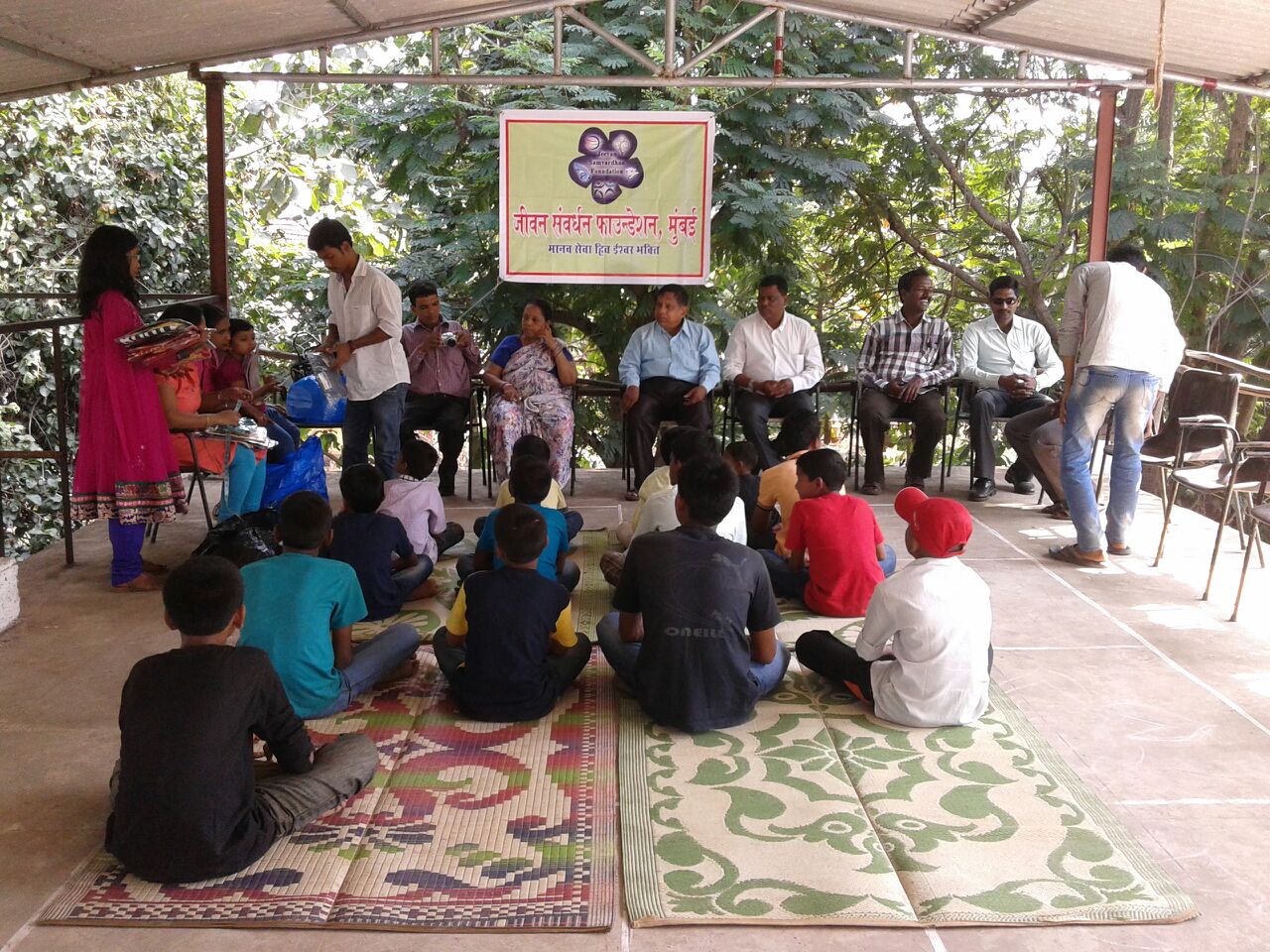 New Cloths distribution at SAWALI , Mumbai