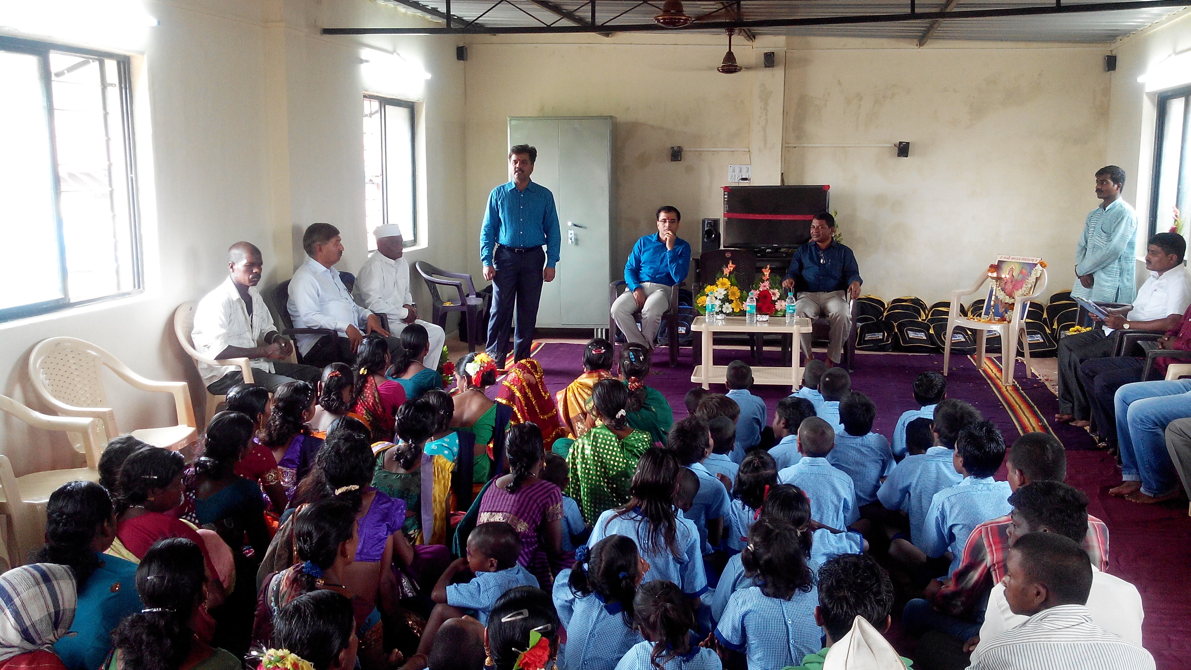 Katkari Community Hall. A new beginning.. 